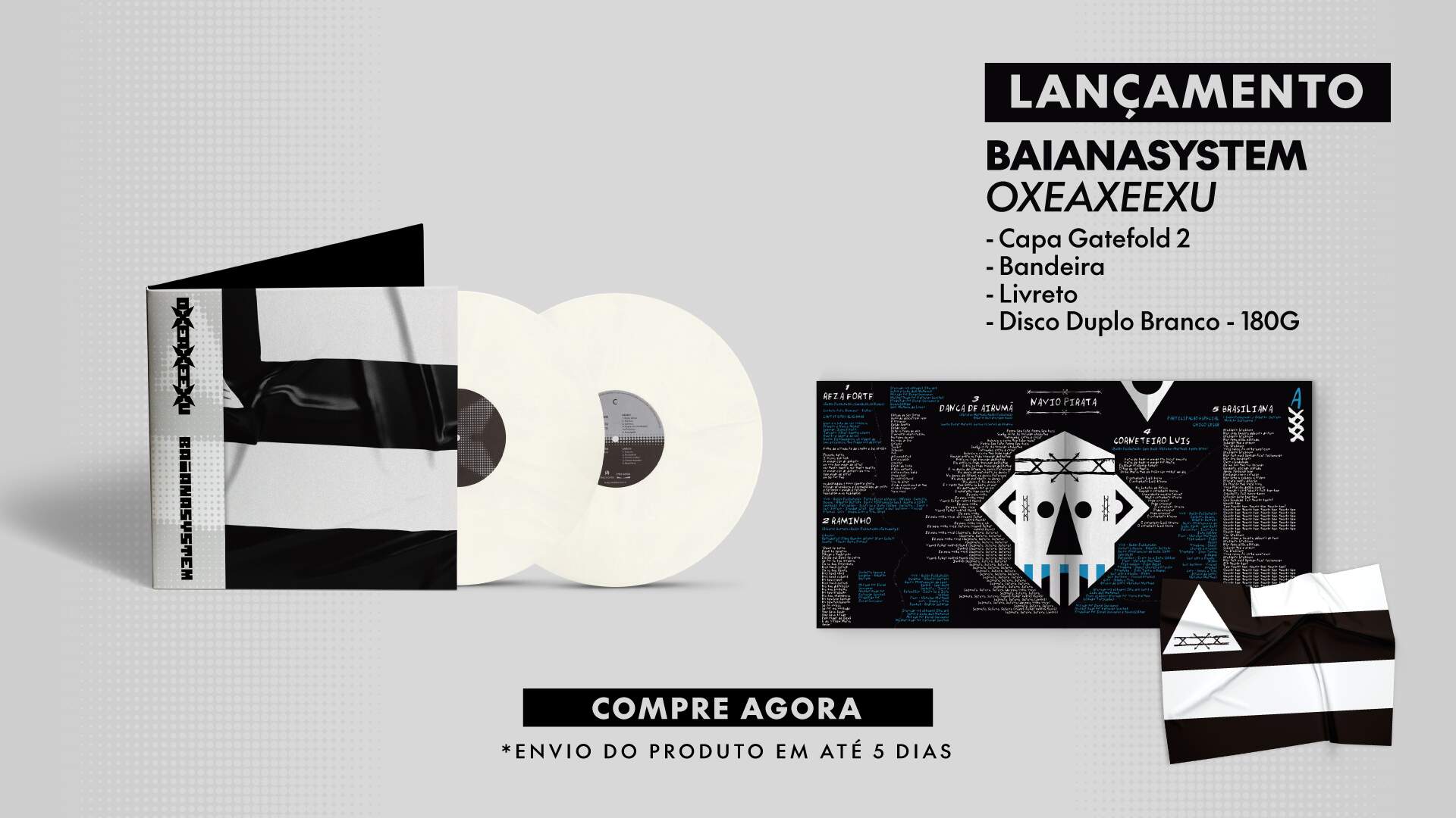 Lançamento Baiana System - Oxeaxeexu