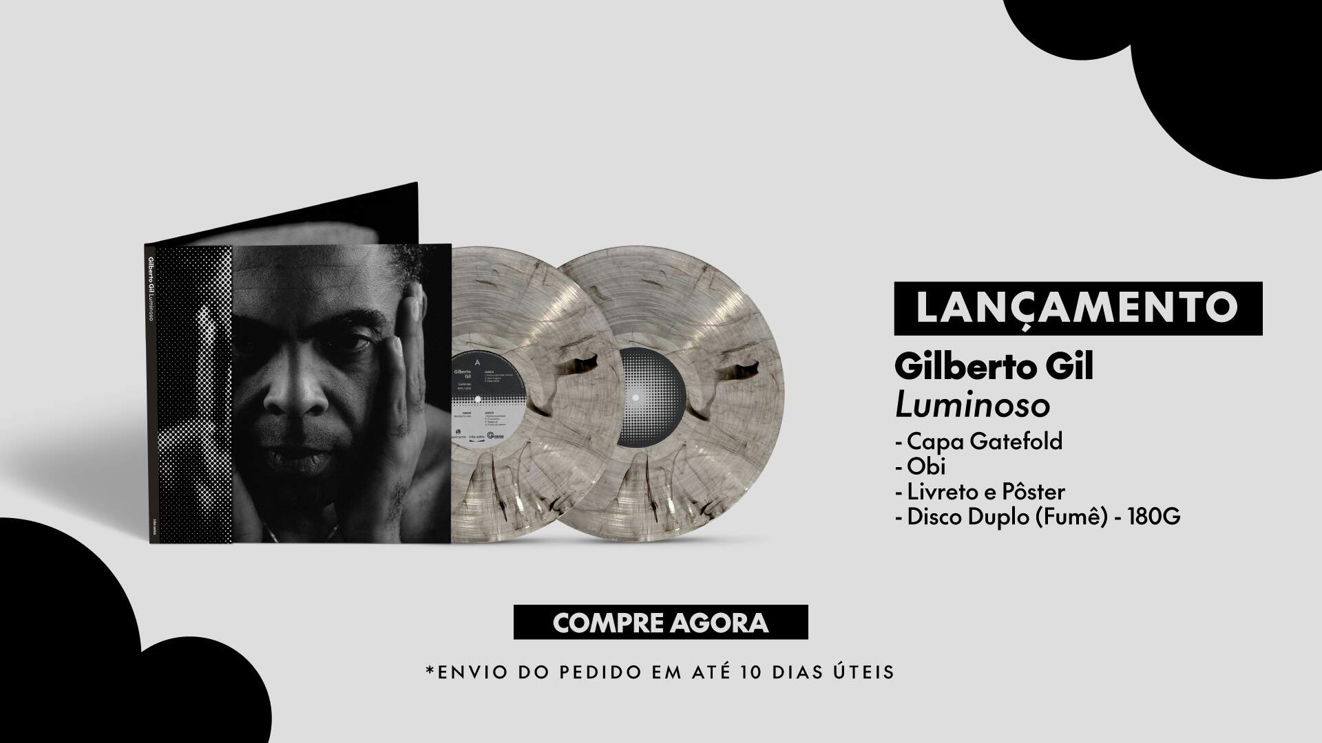 Lançamento Gilberto Gil - Luminoso