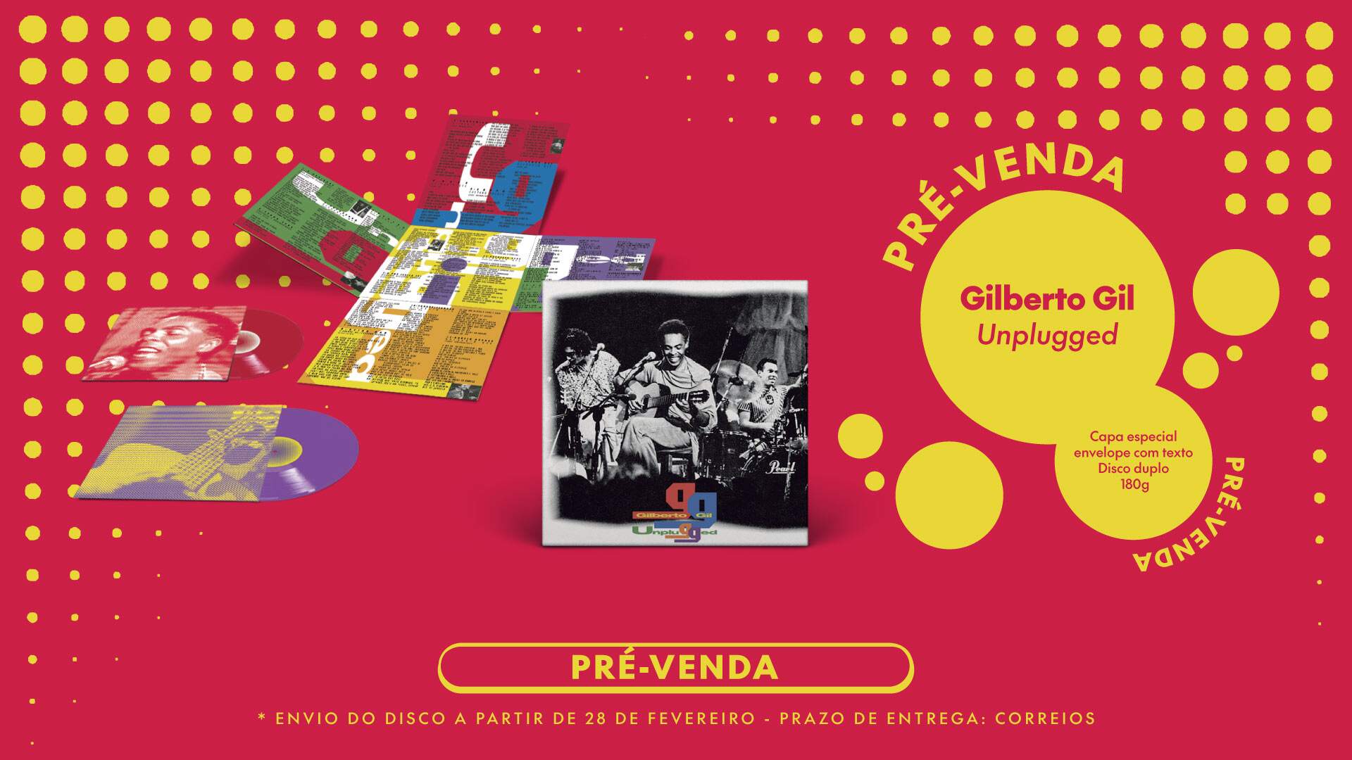 Pré-Venda Gilberto Gil - Unplugged