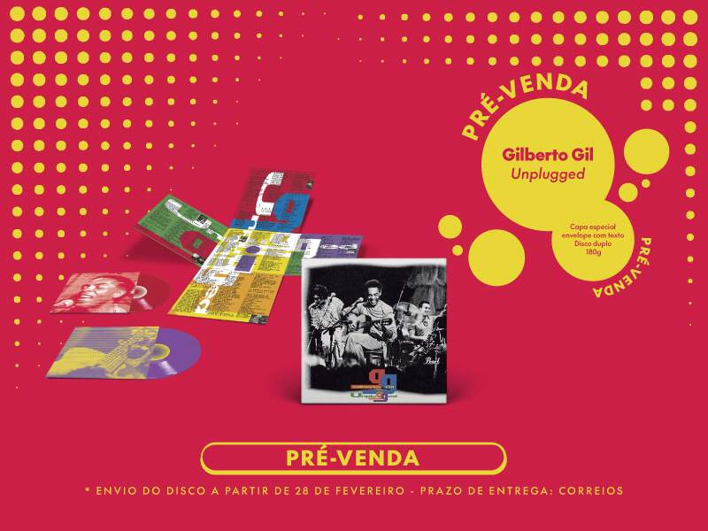 Pré-Venda Gilberto Gil - Unplugged
