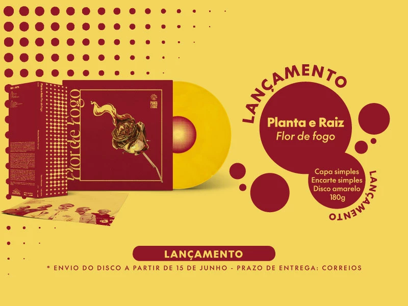 Lançamento - Planta e Raiz - Flor de fogo